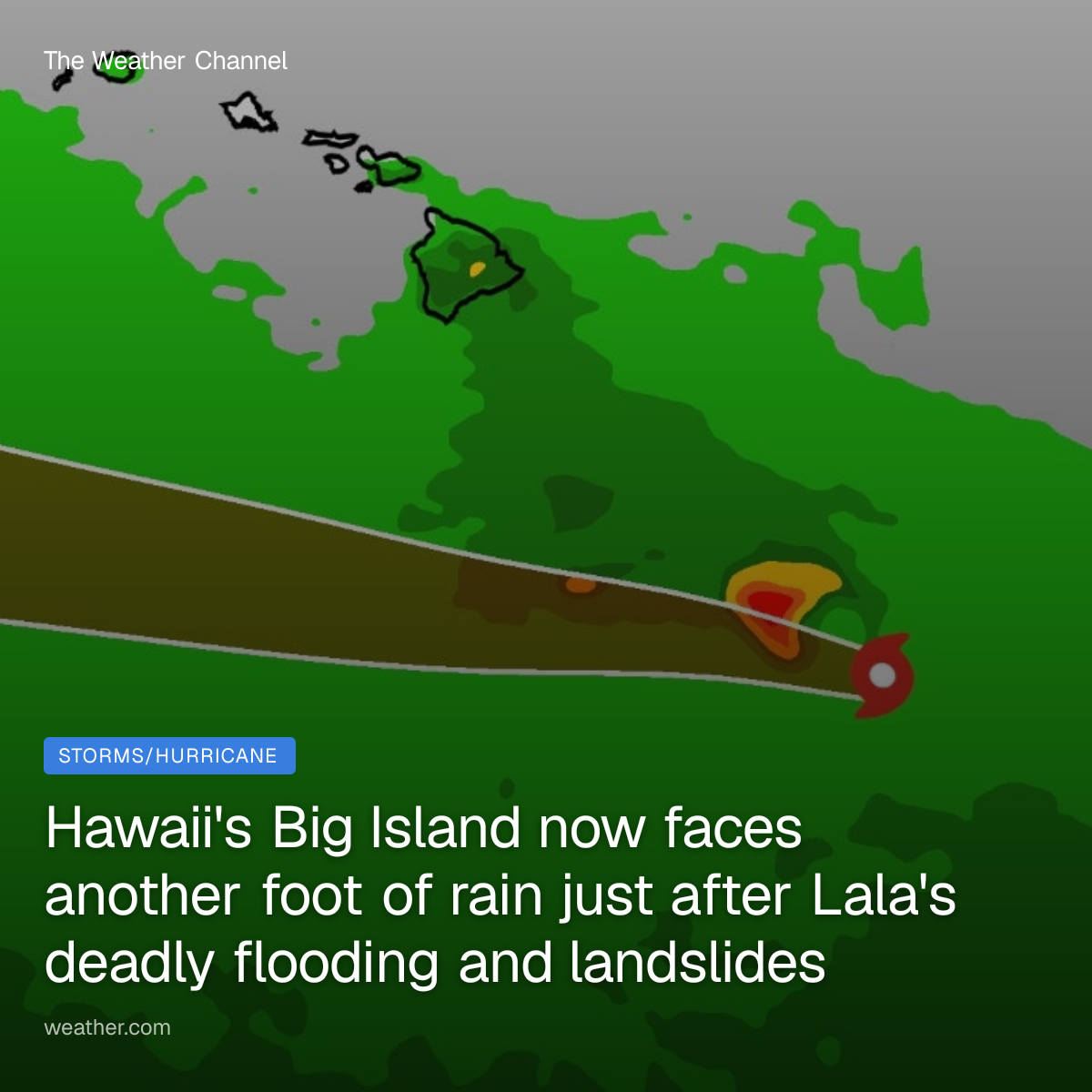 Tropical Storm Moke advances toward Hawaii as winds strengthen